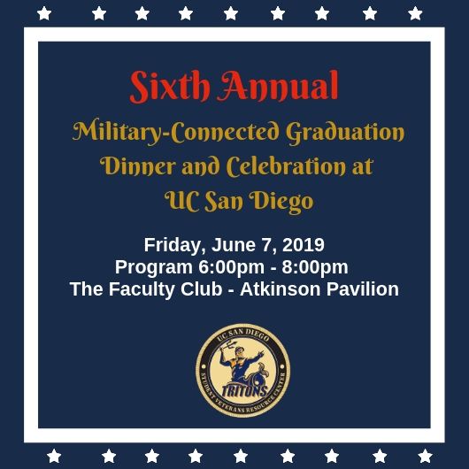 2019 Military Connected Graduation flyer, June 7, 2019